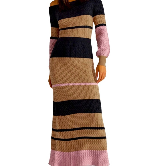NEW Favorite Daughter Off the Shoulder Cable Knit Sweater Dress NEW Favorite Daughter Off the Shoulder Cable Knit Sweater Dress